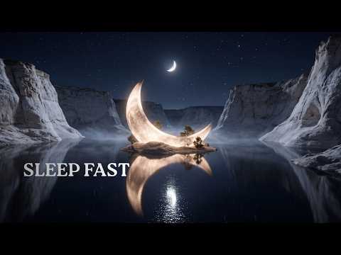 Deep Sleep Music 🌒 Relaxing Pan Flute • Golden Crescent • Sleep Aid for Insomnia (2 Hours)