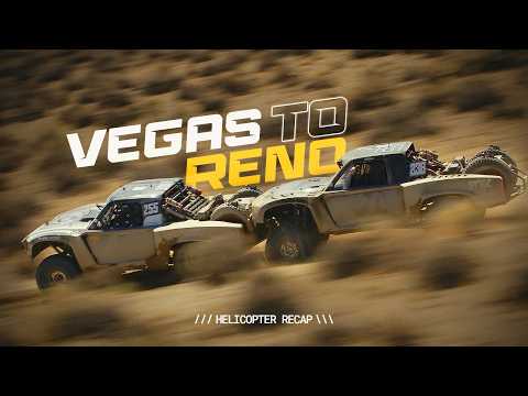 Mike Marsal Racing 2026 Vegas to Reno Helicopter Recap in 4K