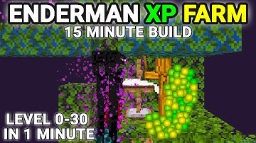 Effortless Enderman XP Farm 1.20, 1.21+