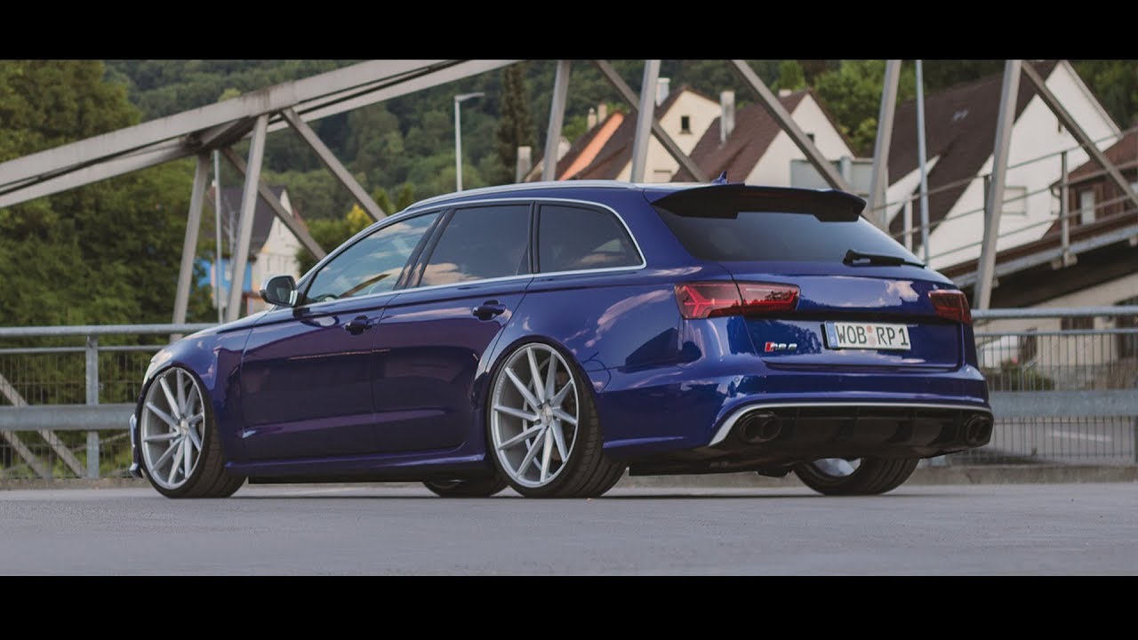 Blue Audi RS6 - Tuning | Vossen Wheels - YouTube