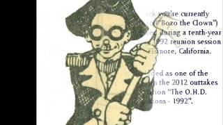 O.h.d. Outtake Bozo The Clown 1992