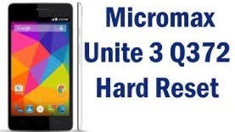 How To Factory data reset of Micromax Q372 | The Best Way | Subscribe plzzz