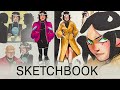 СКЕТЧБУК - БЕСПРИДАННИЦА И МАЛЬЧИК НА ДЕВЯТКЕ/Sketchbook