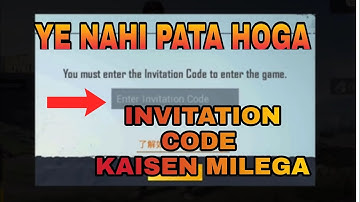 HOW TO GET THE INVITATION CODE IN PUBG MOBILE BETA VERSION  ? || V 1.2.5 || KNOW THE FACTS !!