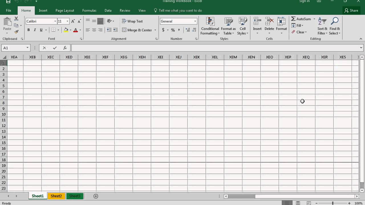 Microsoft excel вид