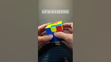Easiest OLL Algorithms Part 5 | #rubik #rubikscube #cfop #speedcubing #oll #shorts #shortsvideo