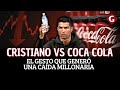 Cristiano Ronaldo: el gesto que le costó a Coca Cola una caída de 4 mil millones