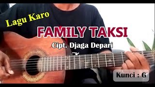Lagu Karo 'Family Taksi' Cipt. Djaga Depari