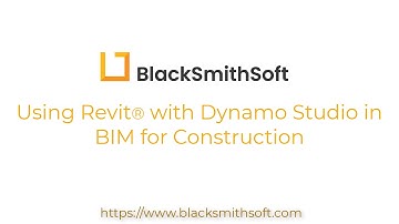 Using Revit with Dynamo Studio in BIM for Construction