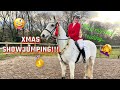 I try christmas showjumping its a good job jensen is so honest 