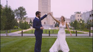Paige and Trenton's Wedding Film | Downtown Lincoln