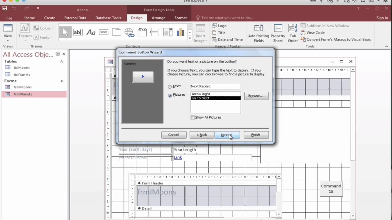 access database personal navigation on forms youtube personal finance access database