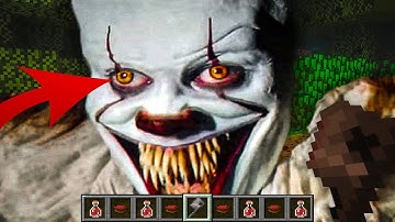 Minecraft - HOW TO PLAY CLOWN PENNYWISE in Minecraft ! AMV SHORT Animation