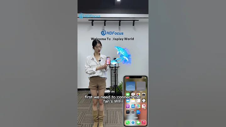 Step-by-Step Guide to Using Our 3D Hologram Fan App: Episode 1 #3dhologramfan #HDFocus