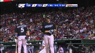 2011/07/22 Arencibia's second homer