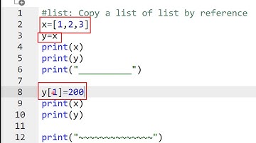 Lists by value or by Reference-Python