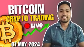 CRYPTO LIVE TRADING | BITCOIN, ETH & ALTS | 01 MAY 24 @onchaintrading #cryptotrading #crypto