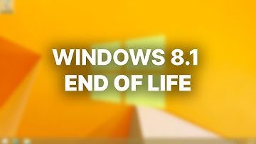 Windows 8.1 Support Has Ended - What
