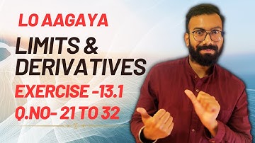 limits and derivatives class 11 ncert solutions exercise 13.1(Part 6)