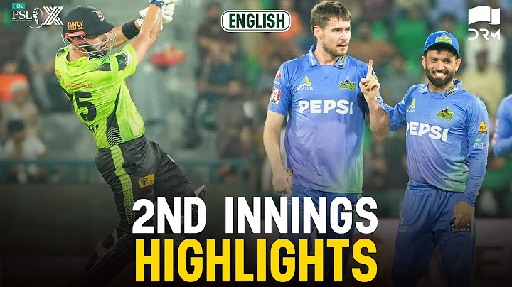 2nd Innings Highlights | Lahore Qalandars vs Multan Sultans | Match 16 | HBL PSL X | M3O1K