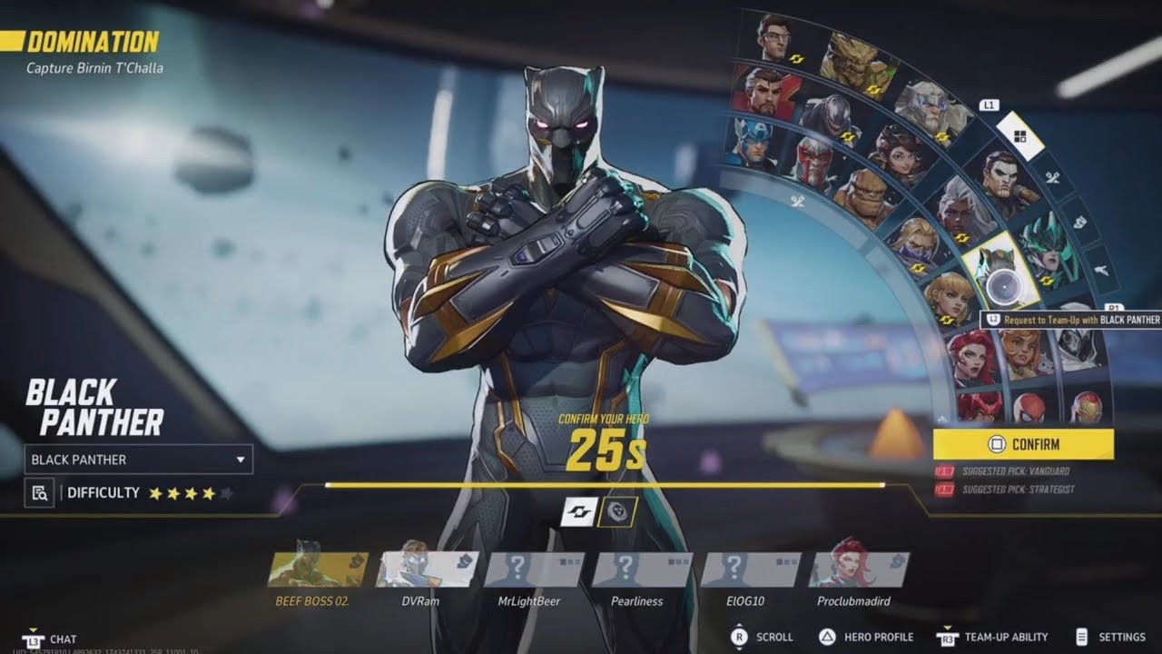 Marvel Rivals: T'Challa Black Panther - Gameplay in Marvel's Rivals ...