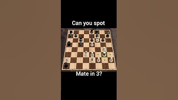 Chess puzzle walkthrough Mate in 3 #chess #chessgame #chesspuzzle
