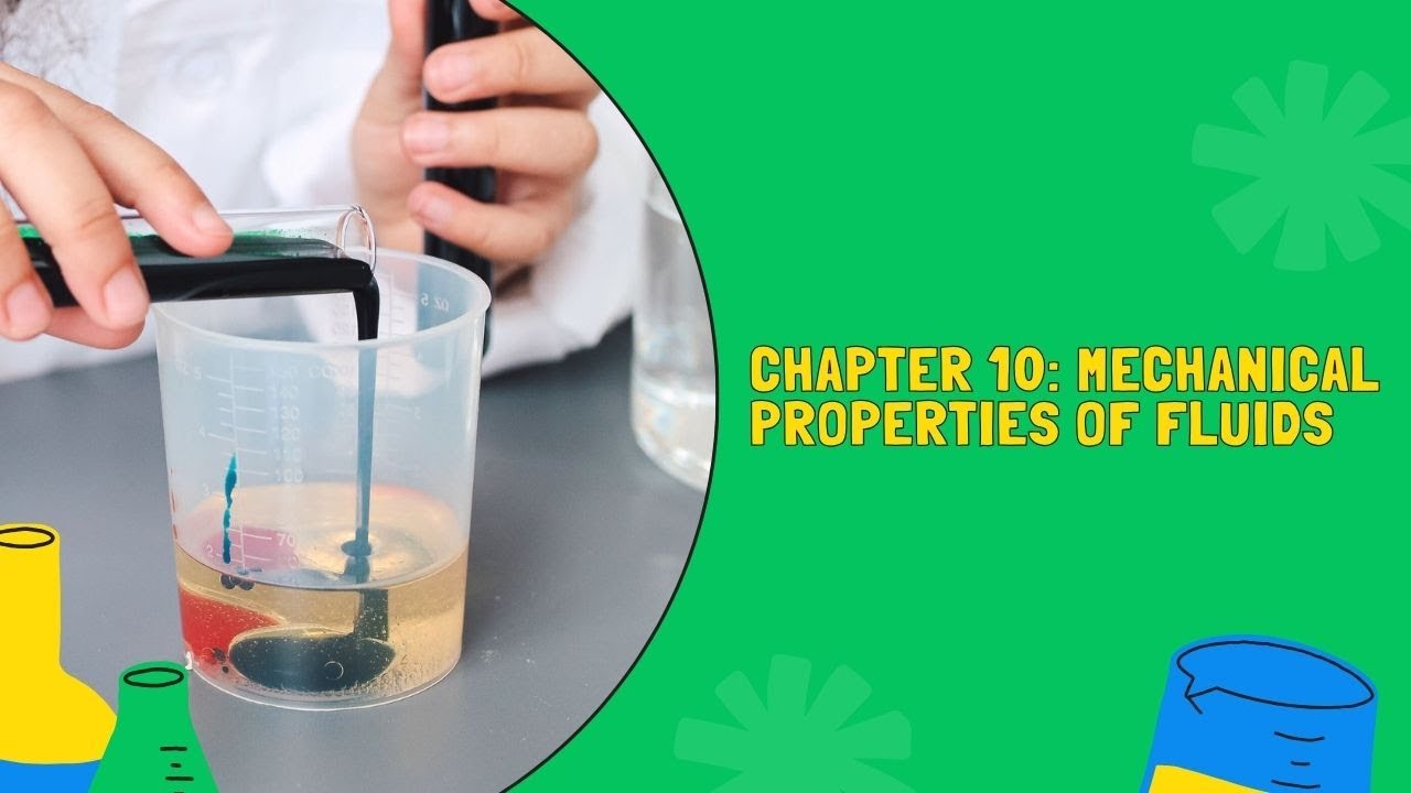 Class 11 chapter 10 mechanical properties of fluids youtube
