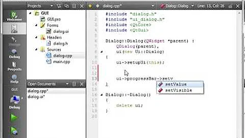 C   Qt 24   QSlider and QProgressBar