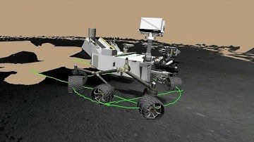 Curiosity takes first test drive on Mars