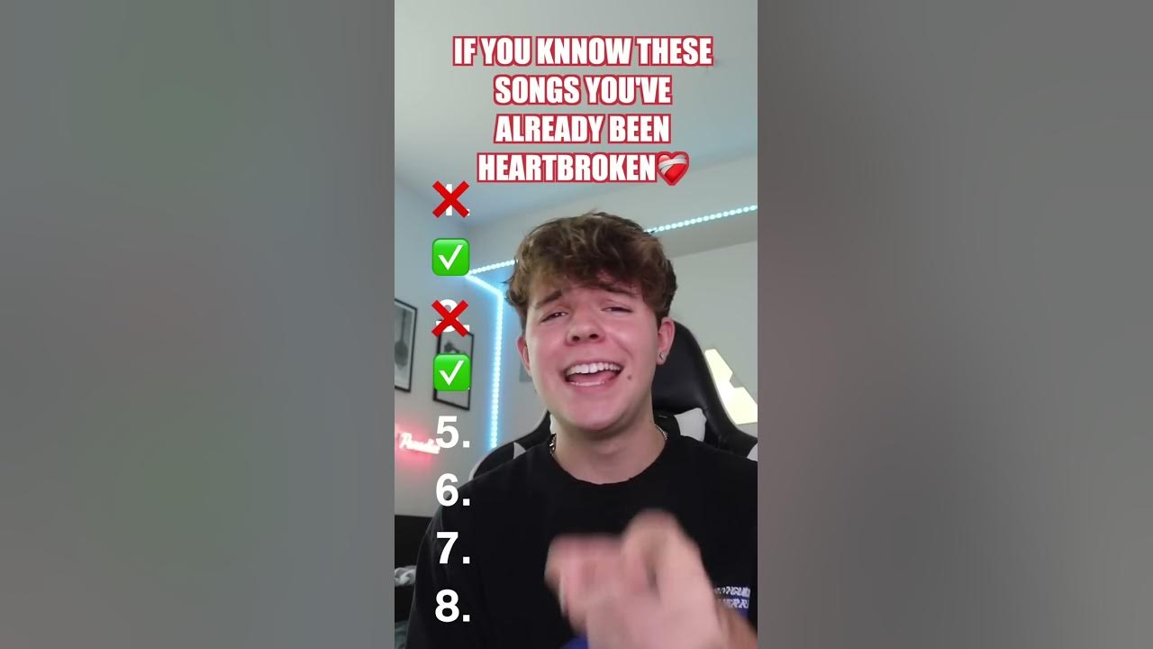 If You Know 5+ of These Songs You Have a Broken Heart😭💔 ( #songtest P. 2)