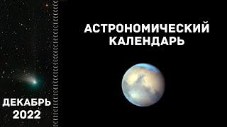 Астрономический Календарь На Декабрь 2022