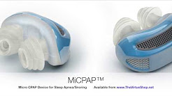 MiCPAP™ Micro CPAP Anti-snoring Device for Sleep Apnea