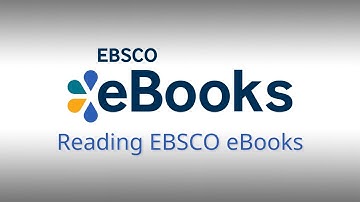 Reading EBSCO eBooks - Tutorial