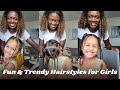 Fun & Trendy Hairstyles for Girls | Easy & Stylish Hair Ideas 2025 💕✨