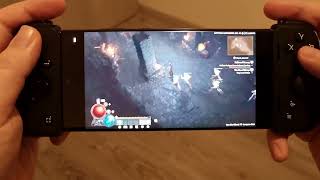 Diablo 4 beta on Samsung Galaxy S23 Ultra with Razer Kishi V2