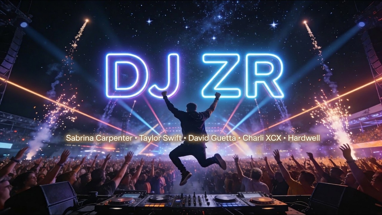 DJ ZR Pop Dance Mix 2026 DJ ZR mix artwork