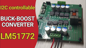 I2C Buck-Boost Converter | Control Voltage with Any MCU