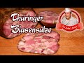 Thüringer Blasensülze selber machen - Kochwurst herstellen - Opa Jochens Rezept