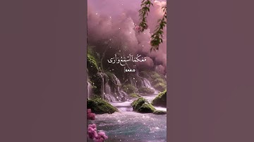 سورة طه - سعد الغامدي - حالة واتس اب قران Quran
