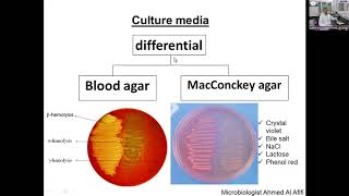 ميكرو التحاليل الأوساط الغذائية  Types of media (For mecial technology students)