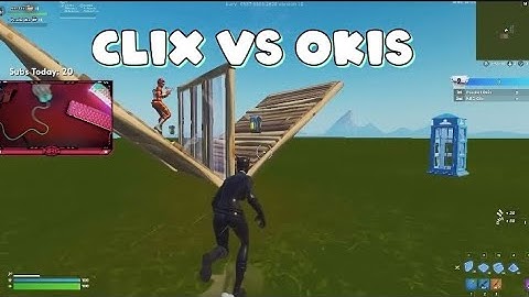 Clix vs Parallel Okis | 1v1 Buildfight Fortnite Creative