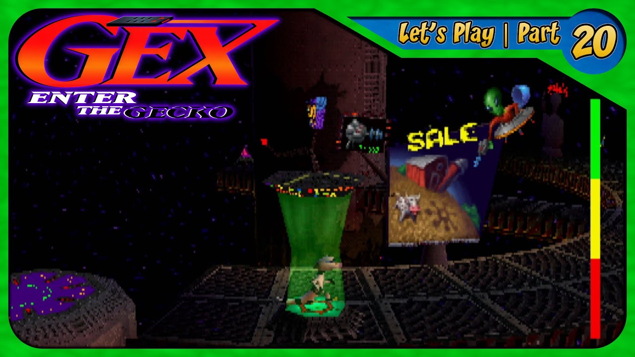 "Pain in the Asteroids" | Let's Play Gex: Enter the Gecko (PS1) [100% Run] | Part 20