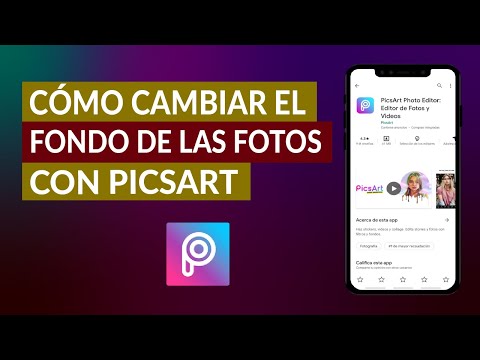 Cómo Cambiar el Fondo de las Fotos con PicsArt | Como Hacer Fotomontaje