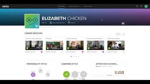 Uploading Registration reflection to Xello