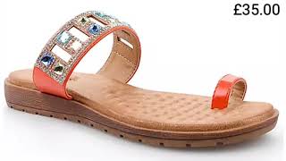 ladies chappal design new latest footwear collection