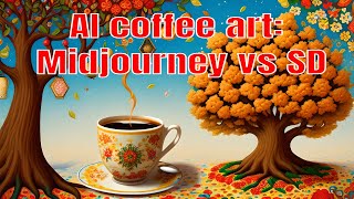 Stable Diffusion vs. Midjourney ASMR Live Stream