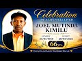 CELEBRATION OF A LIFE WELL LIVED OF JOEL MUTINDA KIMILU 
