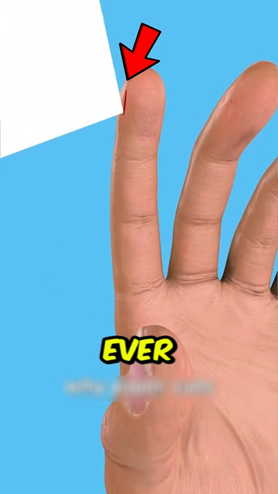 This Paper Cut Trick Will Save Your Fingers—Students NEED to Know!!