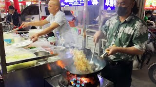 Wonderful and delicious Chinese street food-fried rice, fried noodles fried noodles collection#67