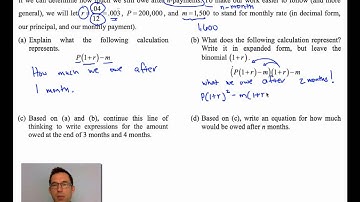 Common Core Algebra II.Unit 5.Lesson 6.Mortgage Payments